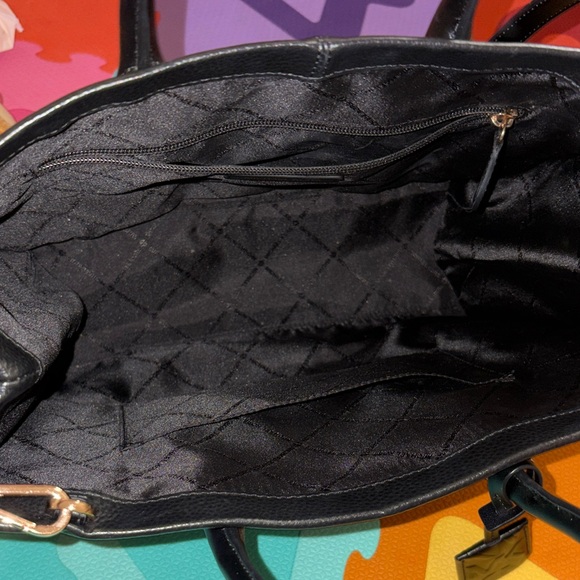 Michael Kors Black Leather Briefcase - Picture 2 of 2